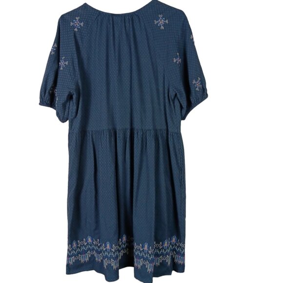 Knox Rose Boho Embroidered Tassel Dress M - Picture 5 of 8